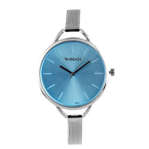 Candy color wrist watches women